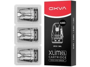 oxva xlim cl pod top fill cartridge 06ohm 3ml 3pack
