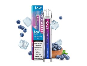 jednorazova e cigareta salt cristallite disposable blueberry ice 20mg