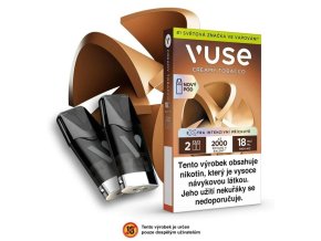 vuse epod napln cartridge creamy tobacco 2ml 18mg 2ks