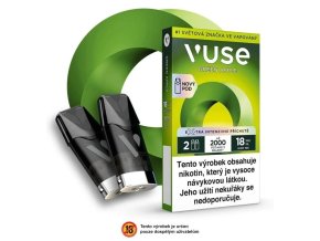 vuse epod napln cartridge green apple 2ml 18mg 2ks