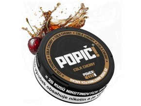 nikotinove sacky popic cola cherry cola tresen 20ks