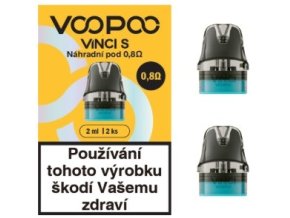 voopoo vinci s cartridge 08ohm 2ml 2pack 2ks