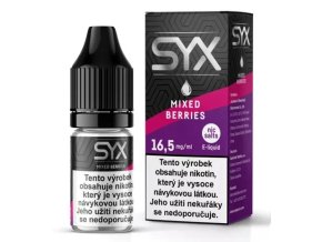 e liquid syx salt mixed berries 16,5mg