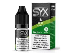 e liquid syx salt sour apple 16,5mg