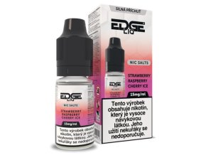 e liquid nic salt edge strawberry raspberry cherry ice 15mg 10ml