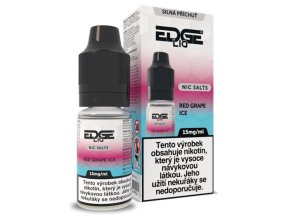 e liquid nic salt edge red grape ice 15mg 10ml