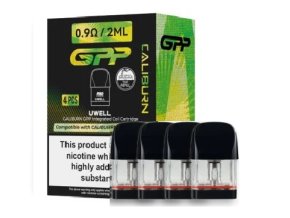 uwell caliburn gpp cartridge 2ml 09ohm 4ks