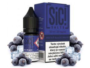 e liquid sic salts blackcurrant 10ml