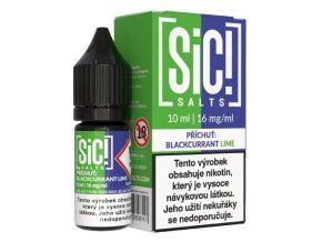 e liquid sic salts blackcurrant lime 10ml 16mg