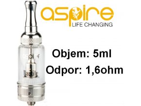 aspire nautilus bvc clearomizer 5ml