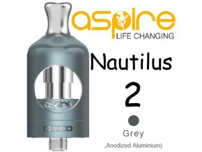 aspire nautilus 2 clearomizer 2ml sedy grey