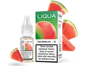 e liquid liqua watermelon vodni meloun 10ml 0mg 3mg 6mg 12mg 18mg