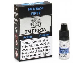 baze imperia pg50 vg50 fifty 12mg 5ks 5x10ml