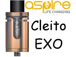 aspire cleito exo clearomizer bronzovy