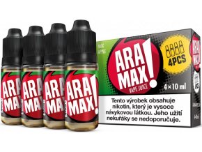 e liquid aramax 4pack max apple 4x10ml 3mg