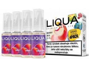 e liquid liqua elements berry mix 4pack 4x10ml lesni plody