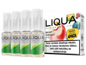 e liquid liqua elements bright tobacco 4pack 4x10ml tabak