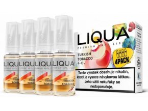 e liquid liqua elements turkish 4pack 4x10ml turecky tabak