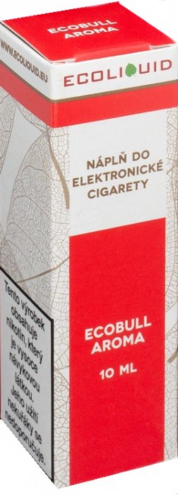 E-liquid Ecoliquid Ecobull (Energetický nápoj) 10ml Množství nikotinu: 6mg