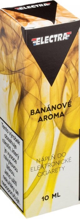E-liquid ELECTRA Banana (Banán) 10ml Množství nikotinu: 0mg