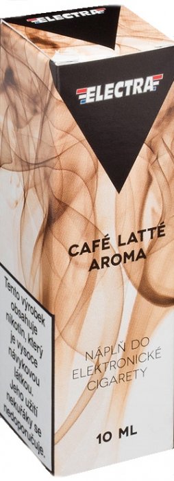 E-liquid ELECTRA Caffe Latte 10ml Množství nikotinu: 12mg