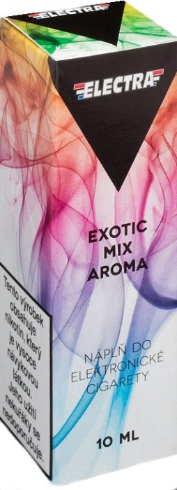 E-liquid ELECTRA Exotic mix (Mix exotického ovoce) 10ml Množství nikotinu: 12mg