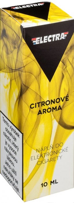 E-liquid ELECTRA Lemon (Citrón) 10ml Množství nikotinu: 18mg