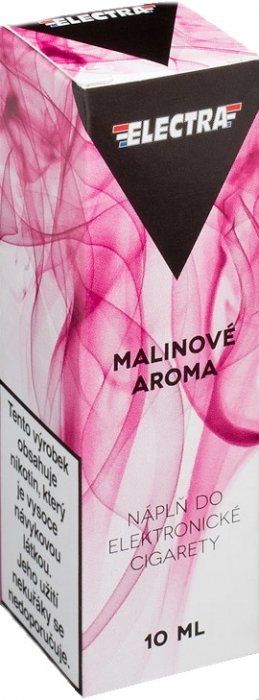 E-liquid ELECTRA Raspberry (Malina) 10ml Množství nikotinu: 0mg