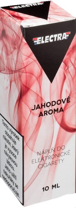 E-liquid ELECTRA Strawberry (Jahoda) 10ml Množství nikotinu: 3mg