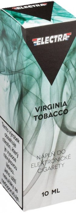 E-liquid ELECTRA Virginia Tobacco 10ml Množství nikotinu: 0mg