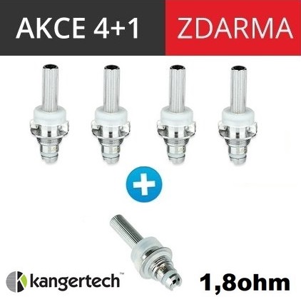 Kangertech SOCC žhavící hlava nichrome 1,8ohm 5ks