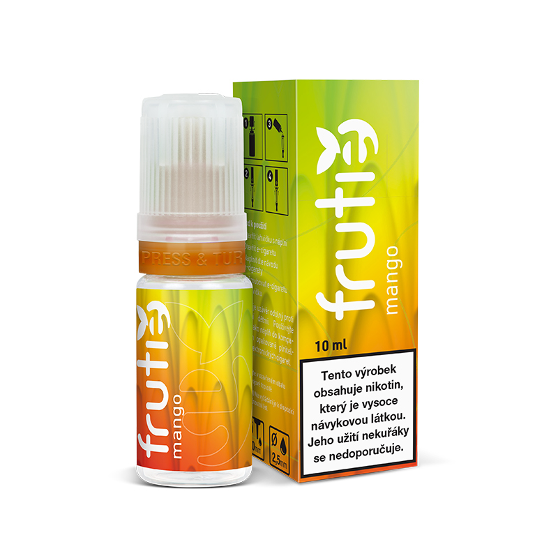 Frutie - Mango 10ml Množství nikotinu: 2mg