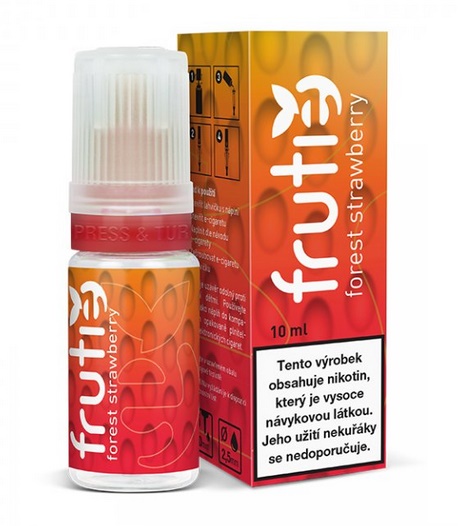 Frutie - Lesní jahoda (Forest Strawberry) 10ml Množství nikotinu: 0mg