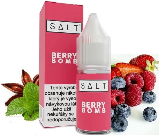 E-liquid Juice Sauz SALT Berry Bomb 10ml Množství nikotinu: 10mg