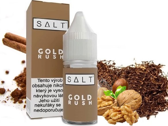E-liquid Juice Sauz SALT Gold Rush 10ml Množství nikotinu: 10mg