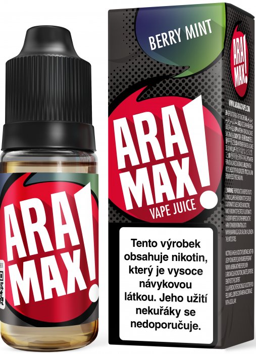 ARAMAX Berry Mint 10ml Množství nikotinu: 12mg