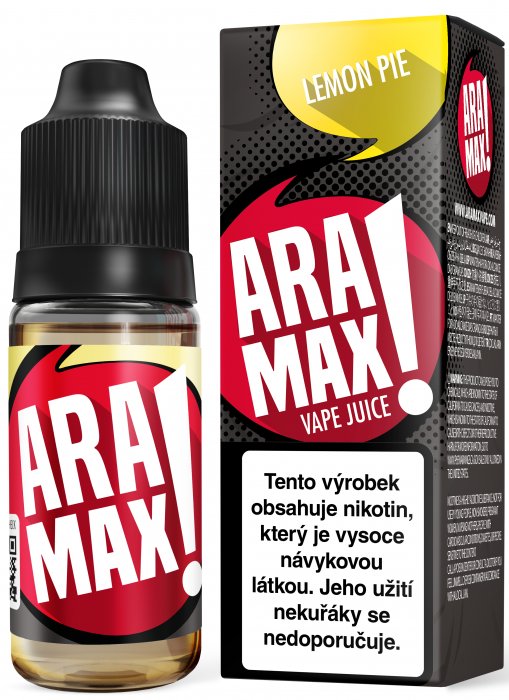 ARAMAX Lemon Pie 10ml Množství nikotinu: 18mg