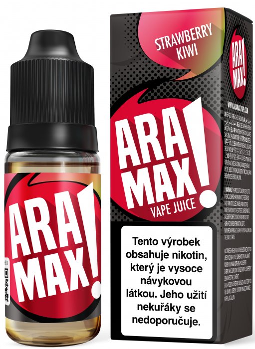 ARAMAX Strawberry Kiwi 10ml Množství nikotinu: 12mg