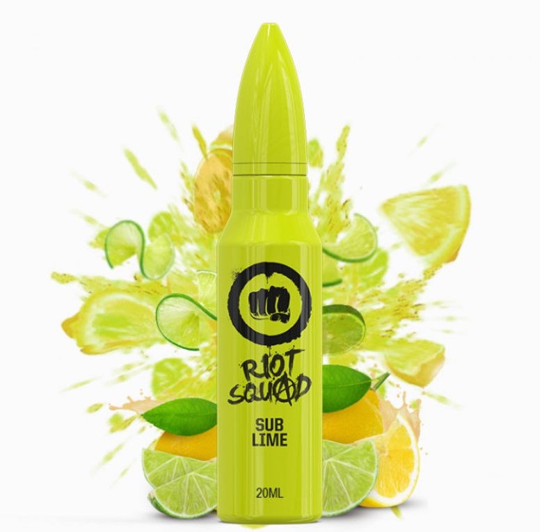 Riot Squad Sub-Lime Shake & Vape 20ml