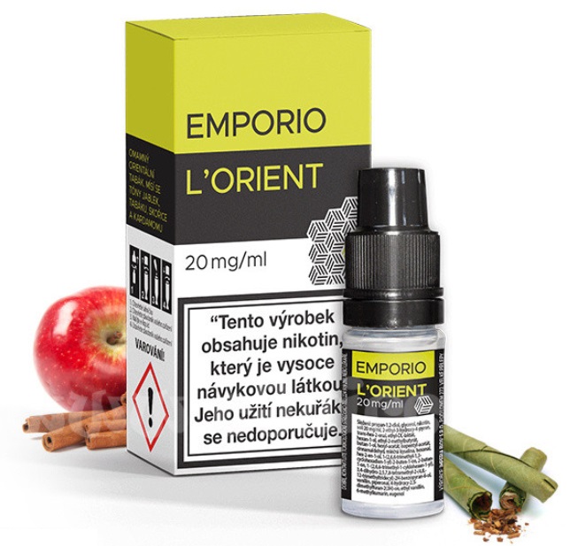 Emporio Salt L'Orient 10ml Množství nikotinu: 20mg