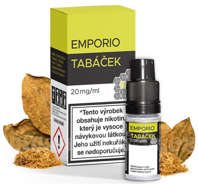 Imperia Emporio Nic Salt Tabáček 10 ml Množství nikotinu: 20mg