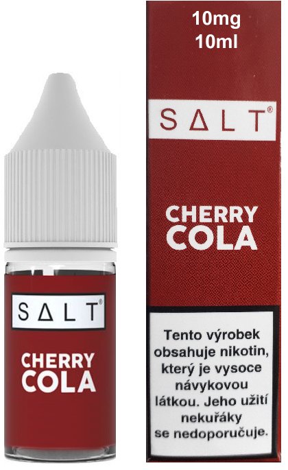 E-liquid Juice Sauz SALT Cherry Cola 10ml Množství nikotinu: 10mg