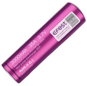 Efest baterie typ 18650 3000mAh 35A