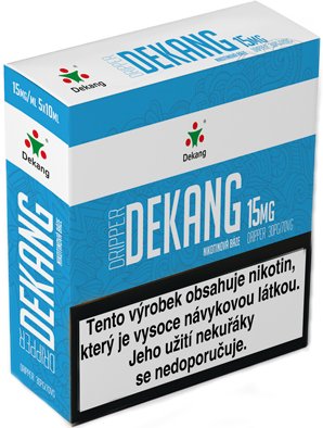 Nikotinová báze Dekang Dripper 5x10ml PG30-VG70 15mg