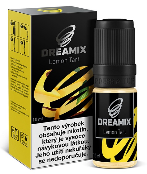 Dreamix Citronový dort 10 ml Množství nikotinu: 3mg 1,5mg EXP: 7/2023
