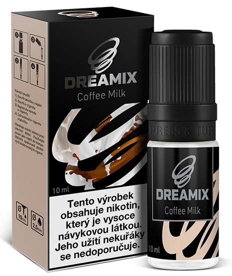 Dreamix Káva smlékem 10 ml Množství nikotinu: 0mg