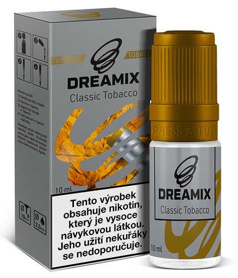 Dreamix Klasický tabák 10 ml Množství nikotinu: 12mg
