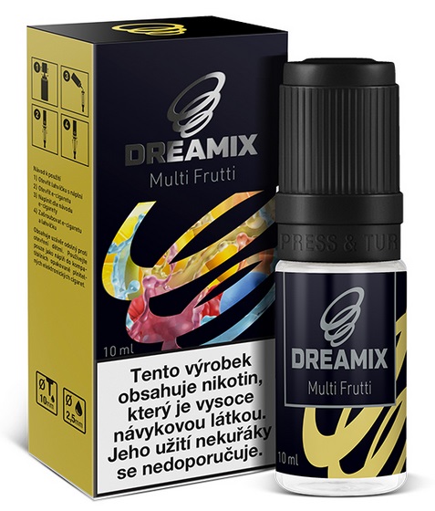 Dreamix Ovocný mix 10 ml Množství nikotinu: 0mg