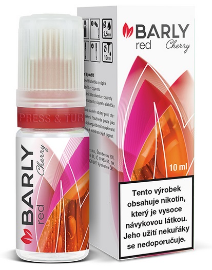 Barly RED Cherry 10 ml Množství nikotinu: 5mg