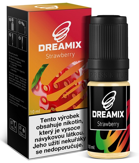 Dreamix - Jahoda (Strawberry) 10ml Množství nikotinu: 12mg